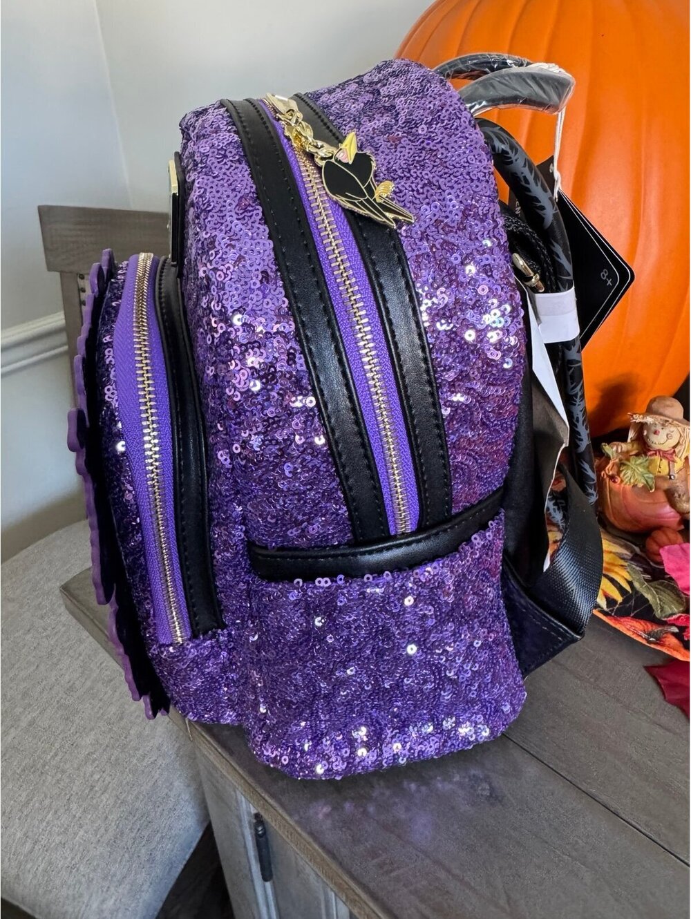 Loungefly Disney Sleeping Beauty Maleficent Lenticular Mini Backpack UK Exc. - Picture 4 of 9